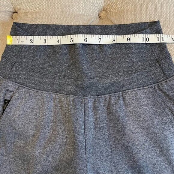 Athleta Venice Jogger Pant Womens XXS Heather Gray High Rise Zipper pockets - Picture 12 of 15